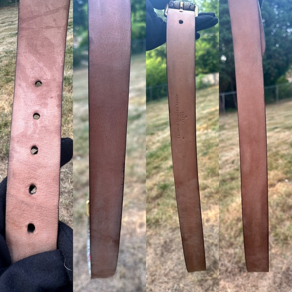 Gucci Belt Men’s Double Gs Snake Embellishment with Gold hardware with COA - Picture 5 of 12